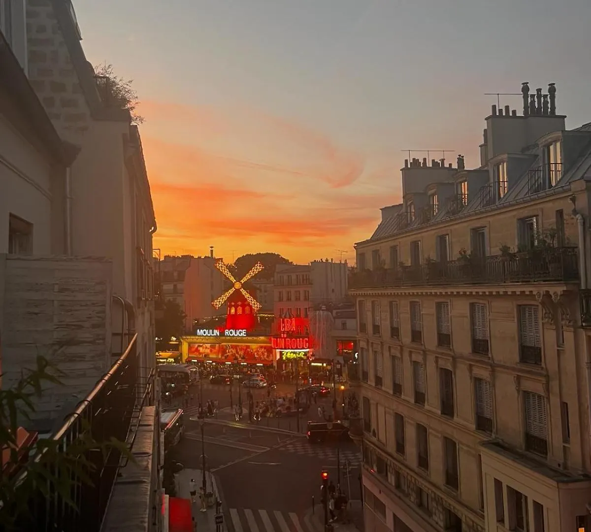 Appartement Vue Moulin Rouge 巴黎
